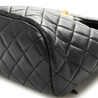 Chanel Calfskin Quilted Mini Urban Spirit Backpack Black 10 of 10