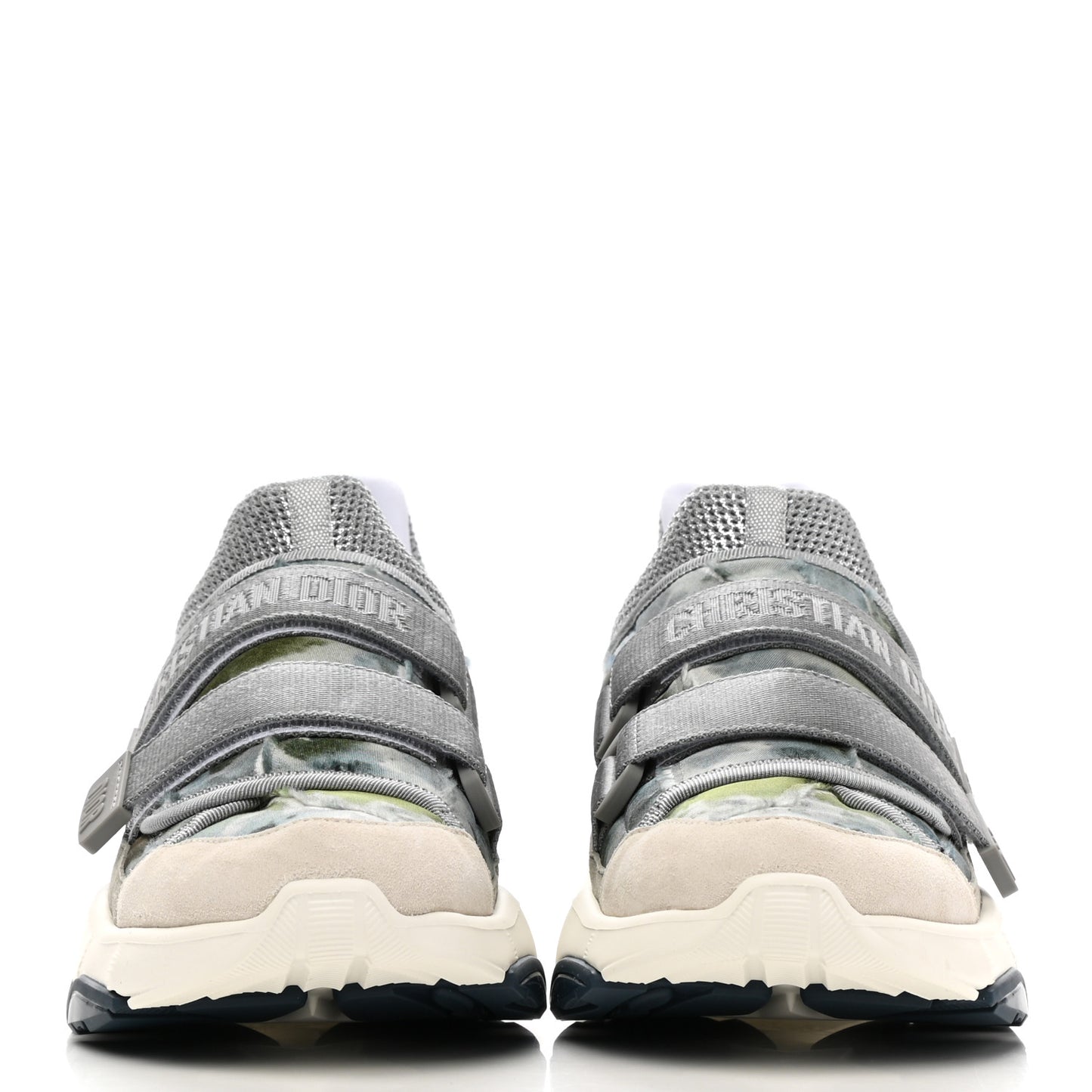 Technical Fabric Shaded Camouflage Womens D-Wander Sneakers 39 Denim Blue
