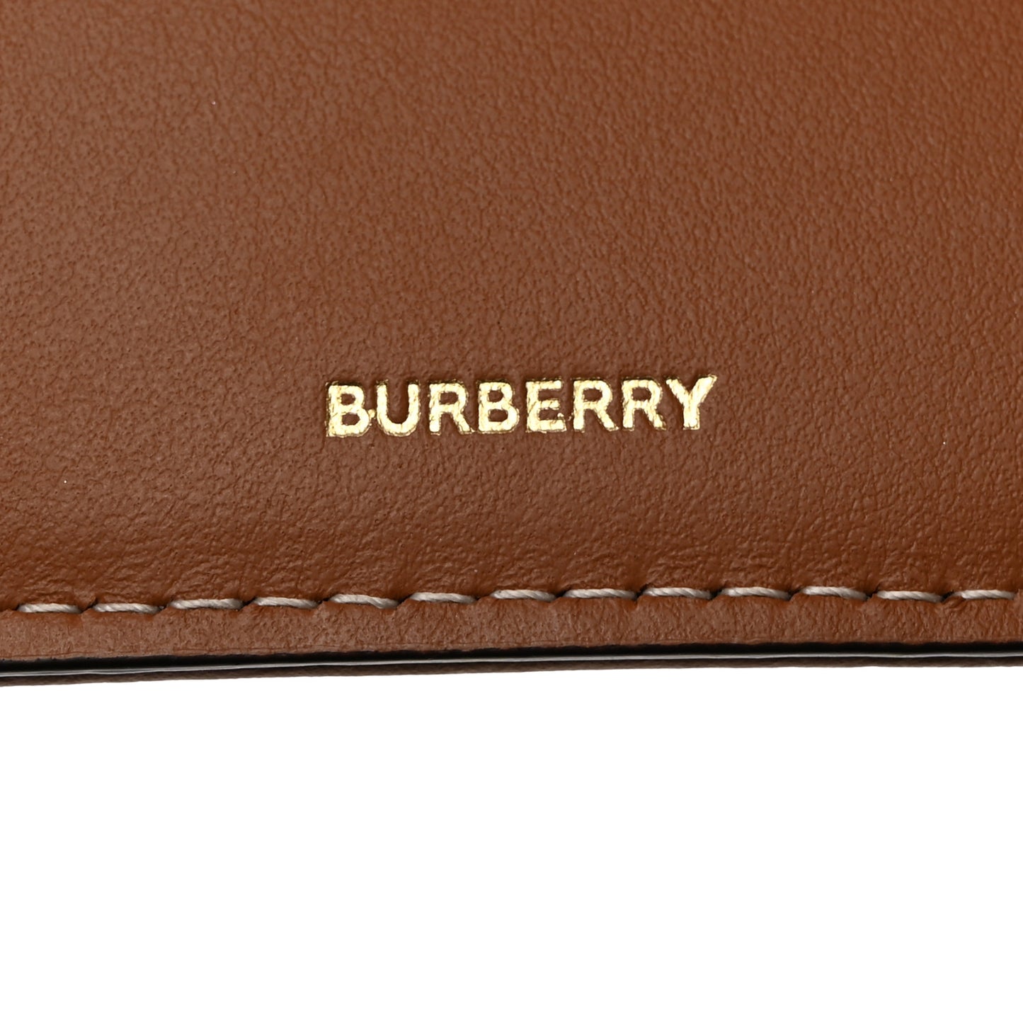 E-Canvas Vintage Check Tri-Fold Wallet Archive Beige