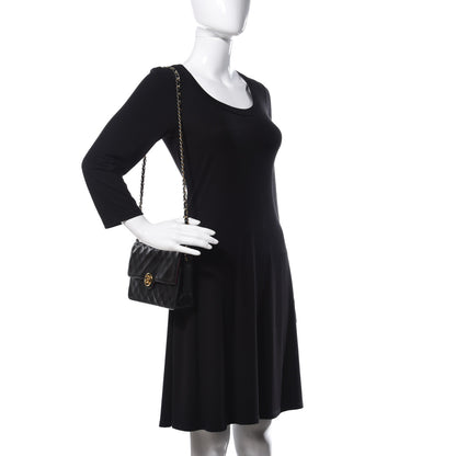 Chanel Lambskin Quilted Small Single Flap Black 2 of 40
