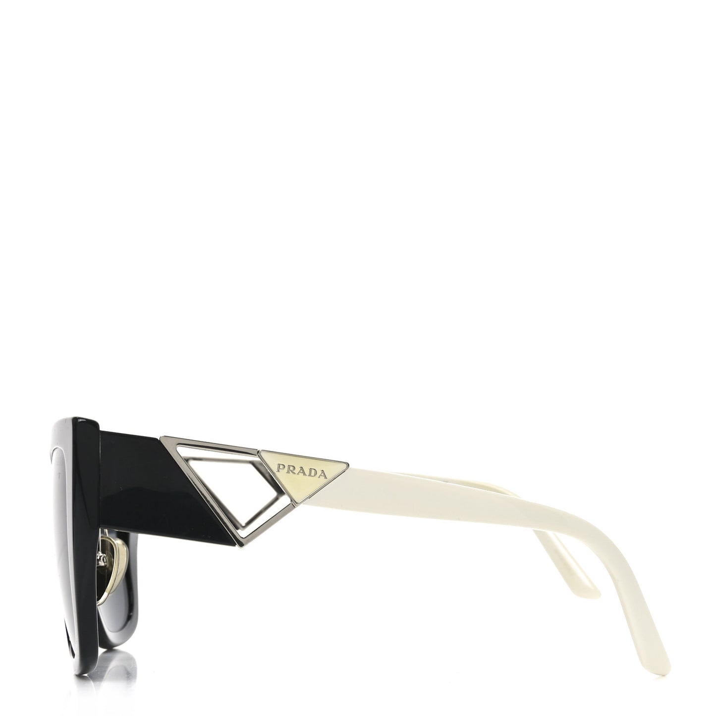 Triangle Sunglasses SPR 21Y Black White