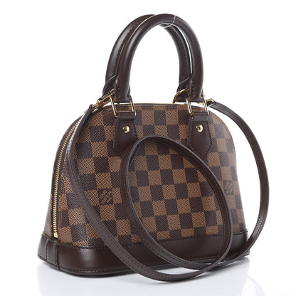 Louis Vuitton Damier Ebene Alma BB 3 of 9