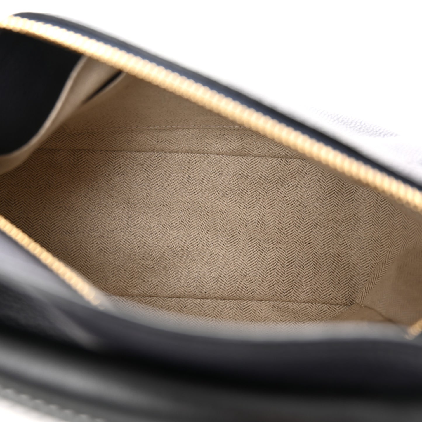 Calfskin Small Puzzle Bag Midnight Blue Black