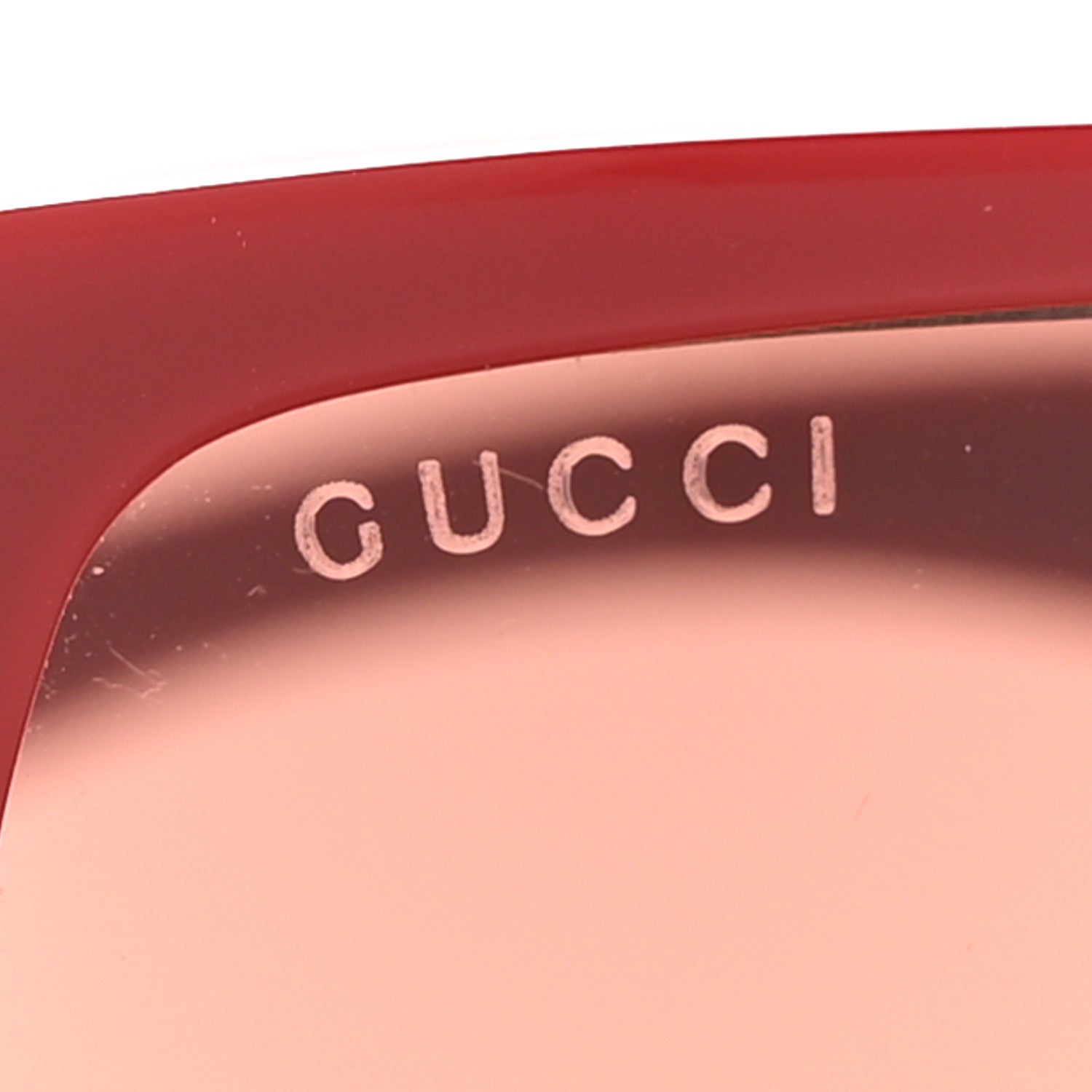 Gucci Acetate Square Sunglasses GG1778S Red 8 of 10