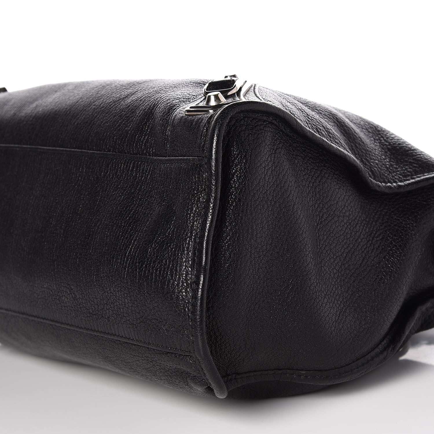 Balenciaga Chevre Silver Metallic Edge Hardware City Black 10 of 10