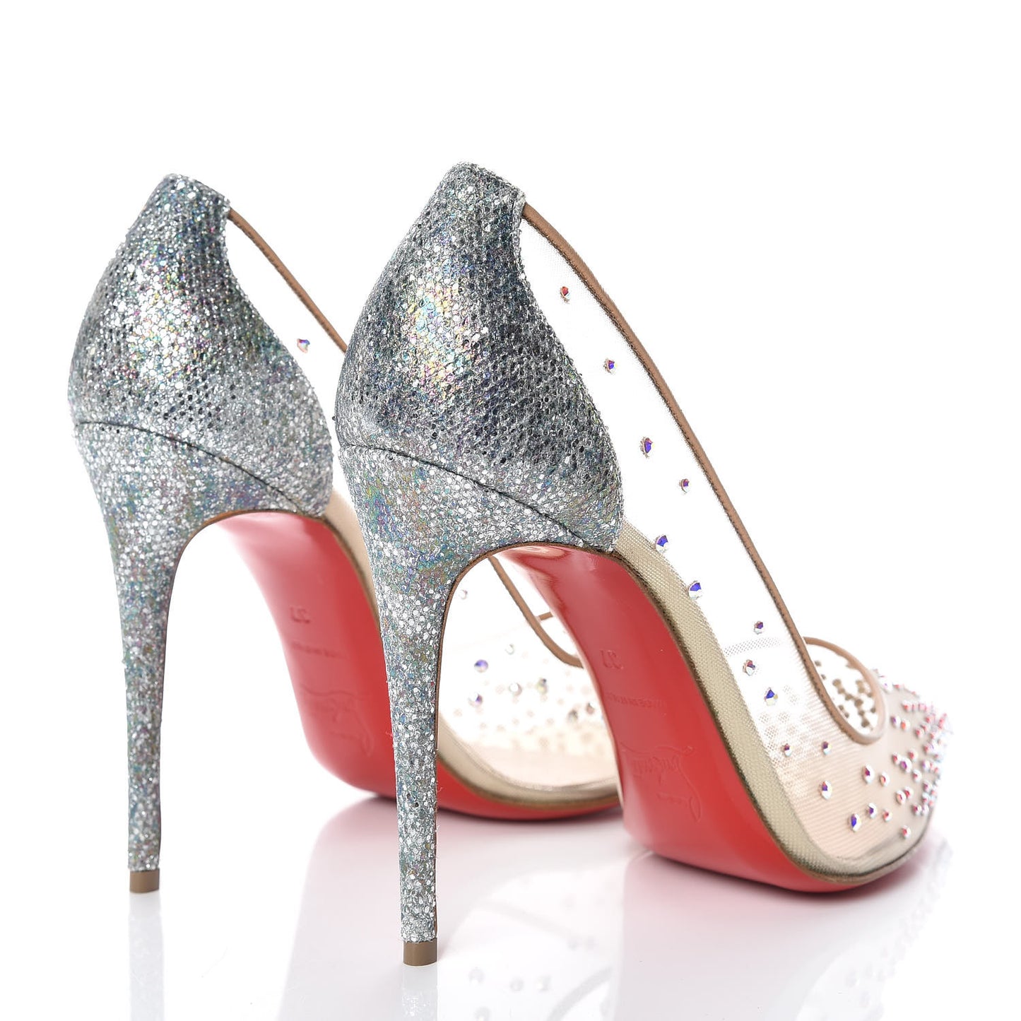 Crystal Strass Follies 100 Pumps 37 Crystal