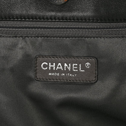 Chanel Patent Patchwork Large Brooklyn Tote Black 6 of 11