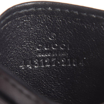 Gucci Calfskin Matelasse GG Marmont Card Holder Black 6 of 7