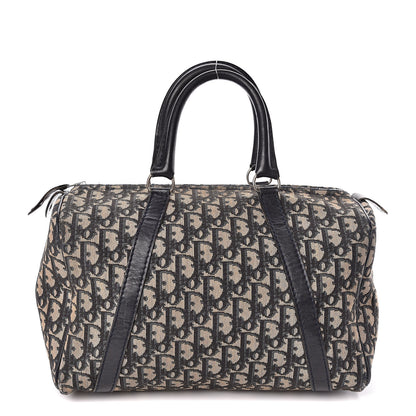 Christian Dior Monogram Boston Navy Blue 1 of 12