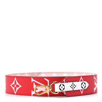 Louis Vuitton Monogram Giant Bandouliere Shoulder Strap Rouge 1 of 3