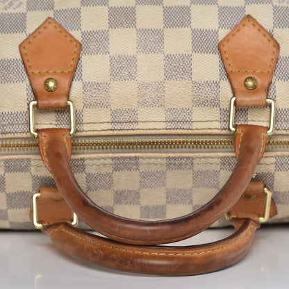 Louis Vuitton Damier Azur Speedy 30 18 of 18