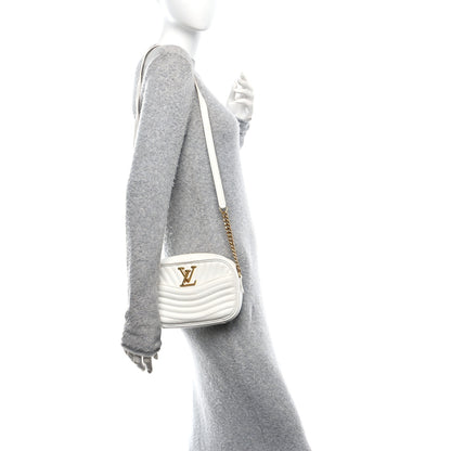 Louis Vuitton Calfskin New Wave Camera Bag White 2 of 9