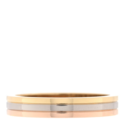 Cartier 18K Pink White Yellow Gold 3.5mm Vendome Louis Cartier Wedding Band Ring 52 6 3 of 6