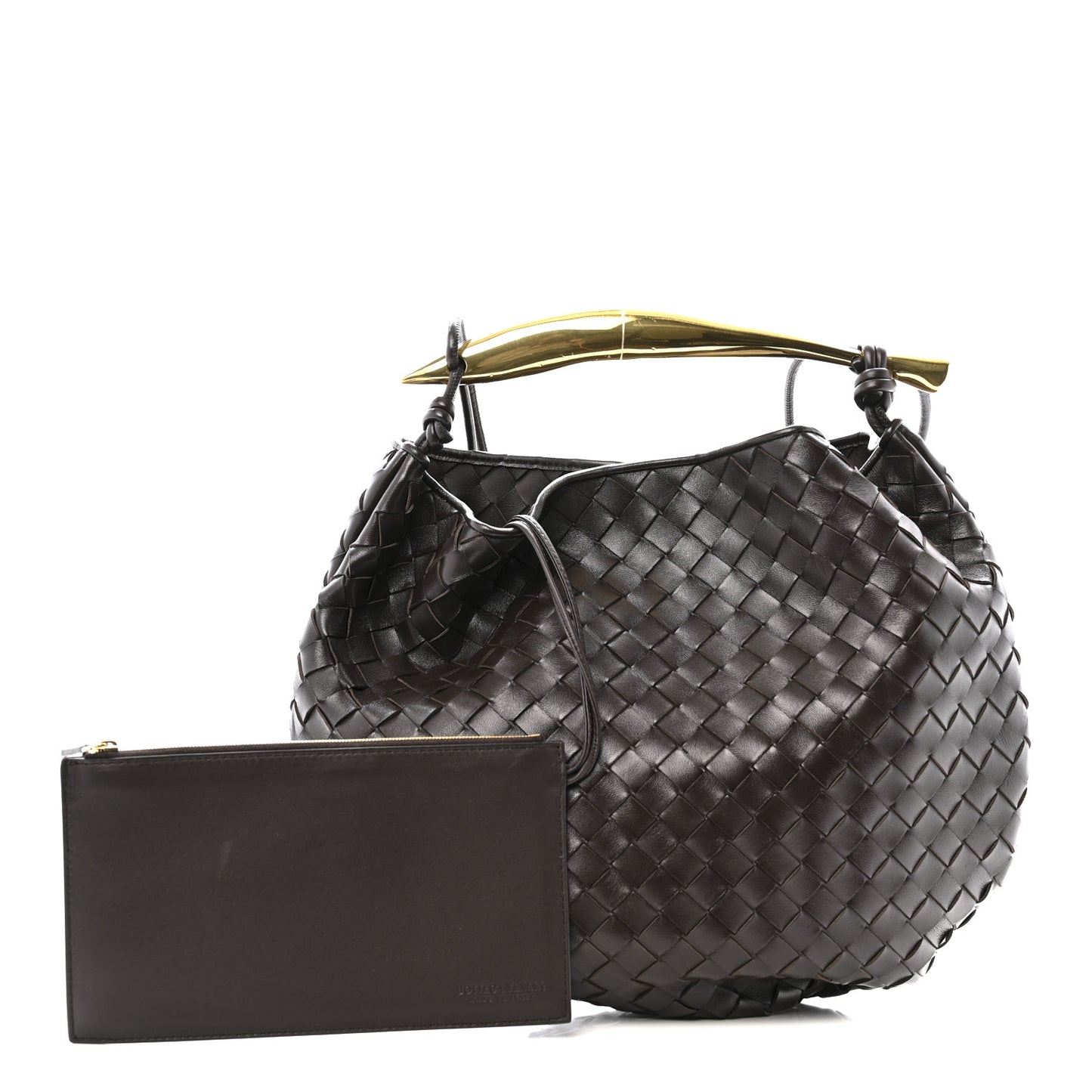 Nappa Intrecciato Large Sardine Bag Fondant