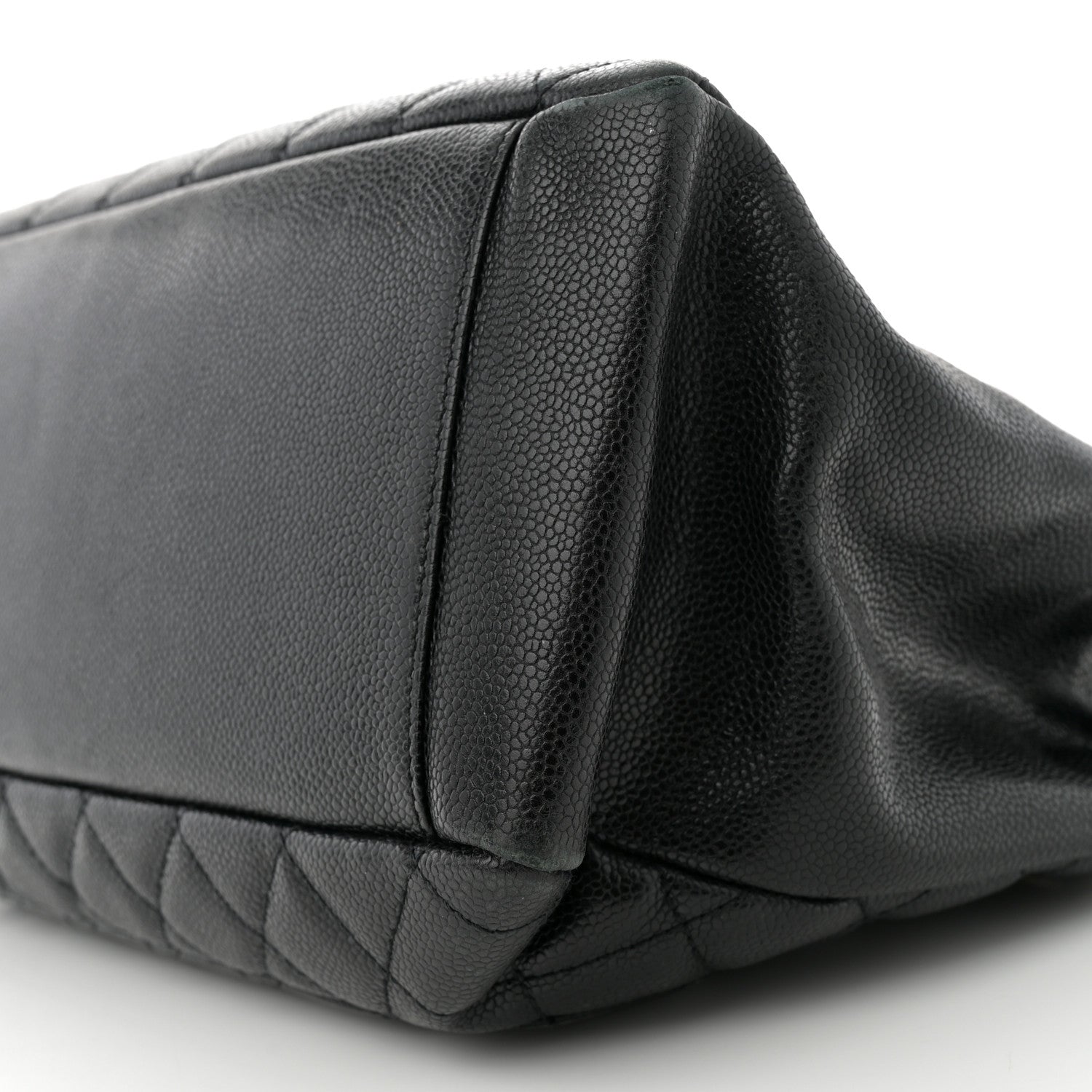 Chanel Caviar Quilted Grand Shopping Tote GST Black 10 of 15