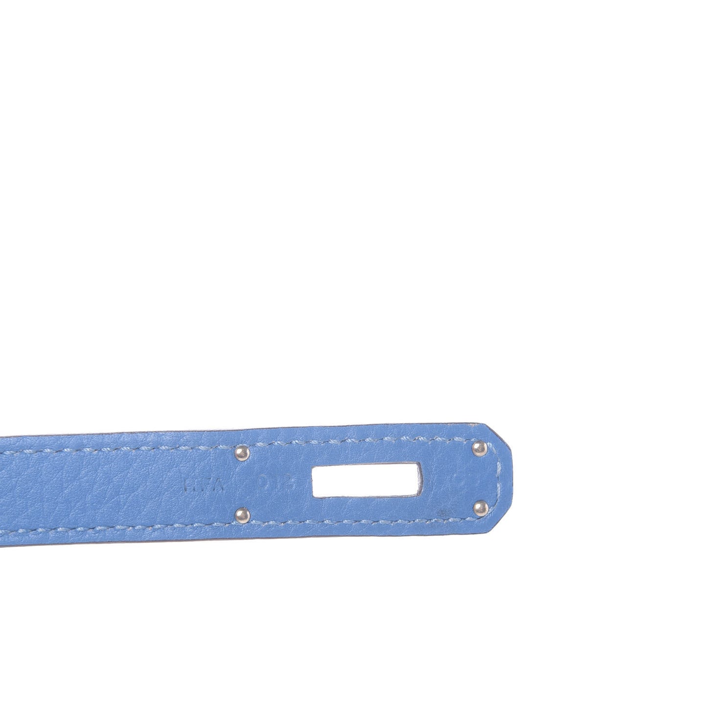 Taurillon Clemence Birkin 30 Bleu Paradis