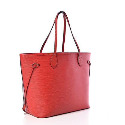 Louis Vuitton Epi Neverfull MM Coquelicot 4 of 13