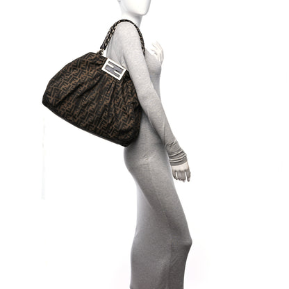 Fendi Zucca Mia Tote Tobacco 3 of 9