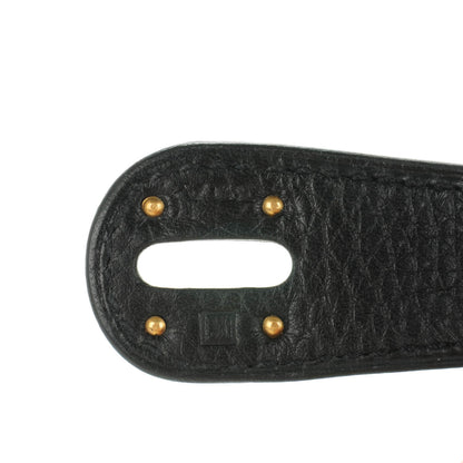 Hermes Taurillon Clemence Lindy 30 Black 7 of 8