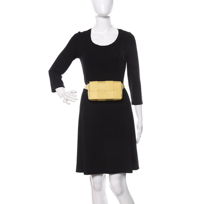 Bottega Veneta Nappa Maxi Intreccio The Belt Cassette Bag Butter 2 of 9