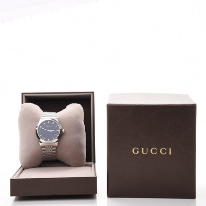 Gucci Stainless Steel 38mm G-Timeless Quartz Watch Black 6 of 6