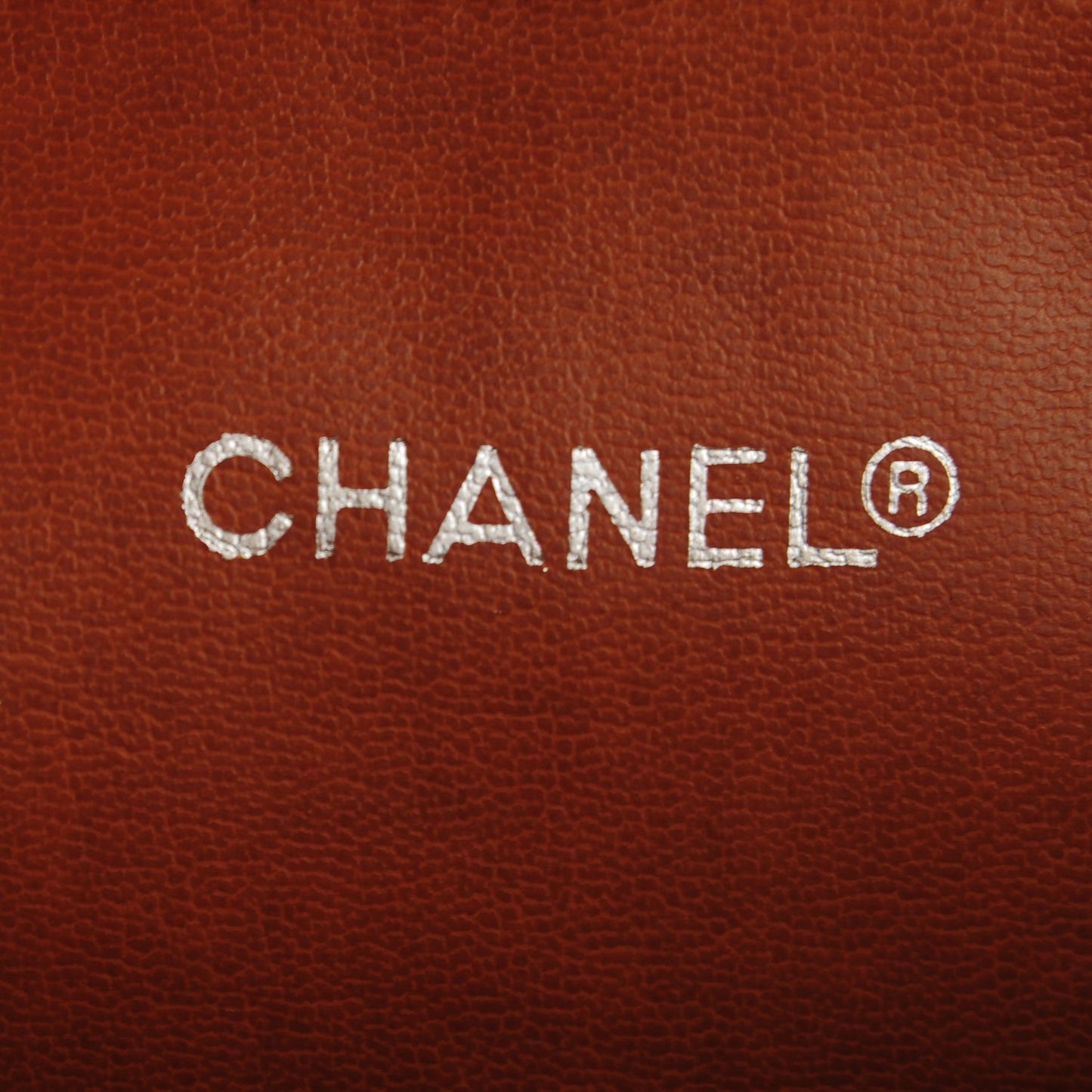 Lambskin Quilted Shoulder Bag Brown