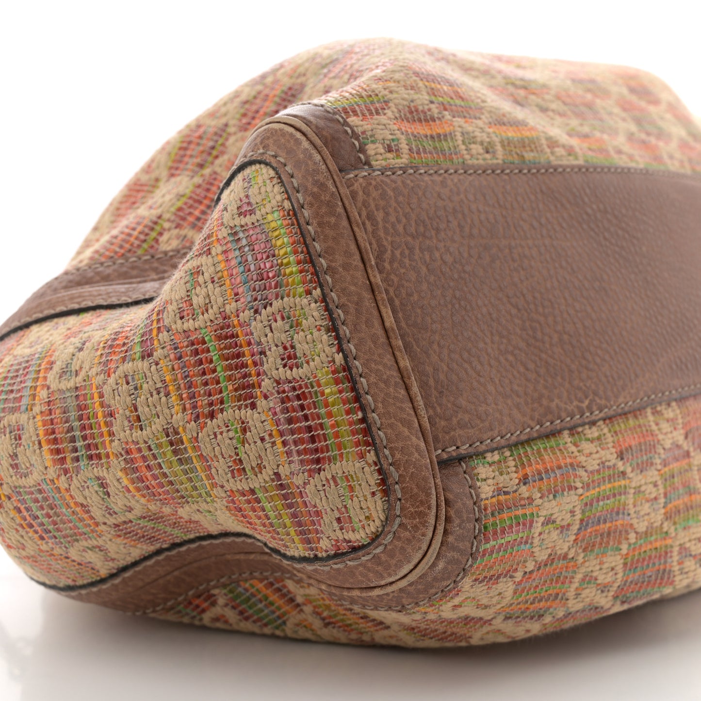 Monogram Sunset Raffia Large Sukey Brown