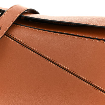 Loewe Calfskin Small Puzzle Bag Tan 7 of 11