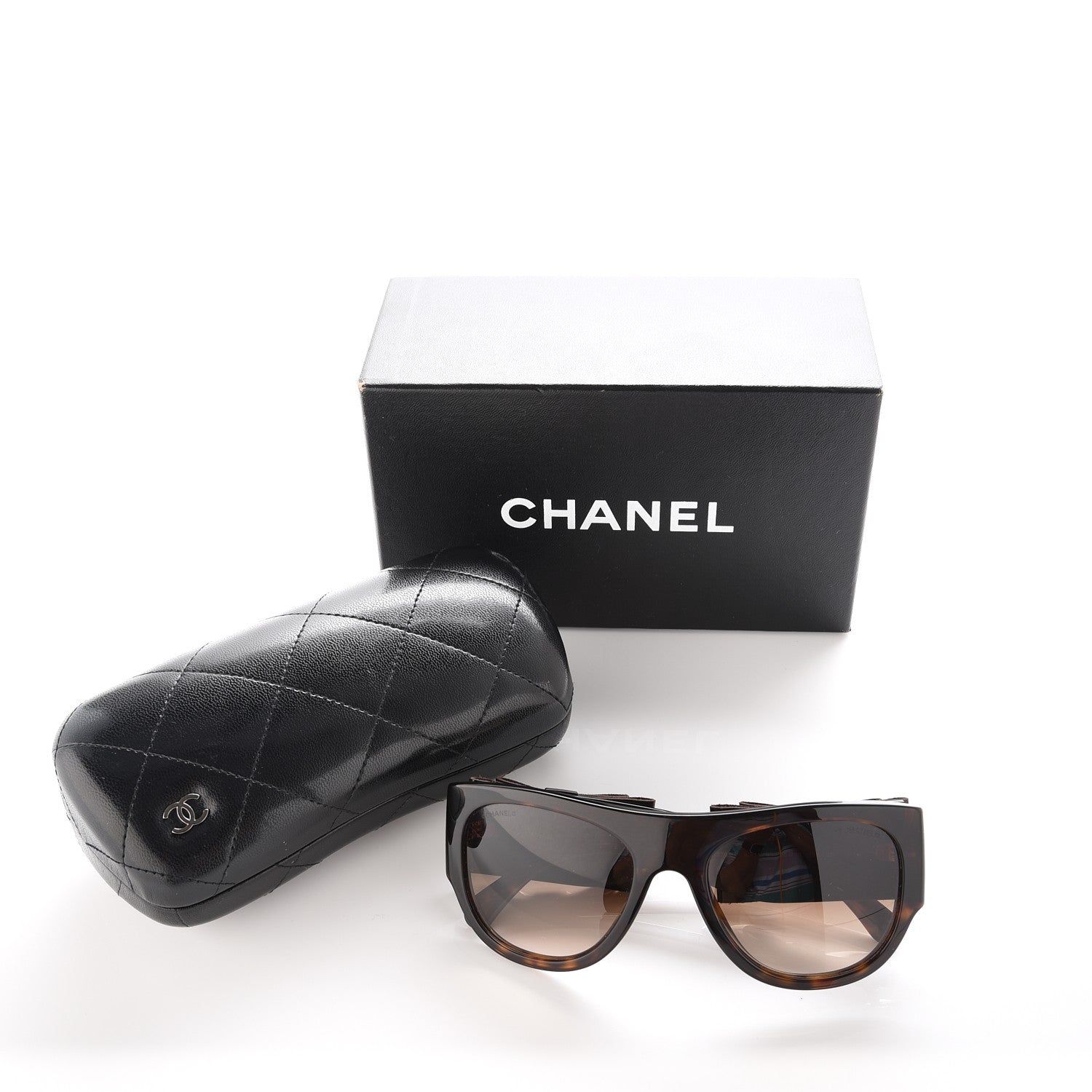 Chanel CC Bow Sunglasses 5276-Q Tortoise 7 of 7