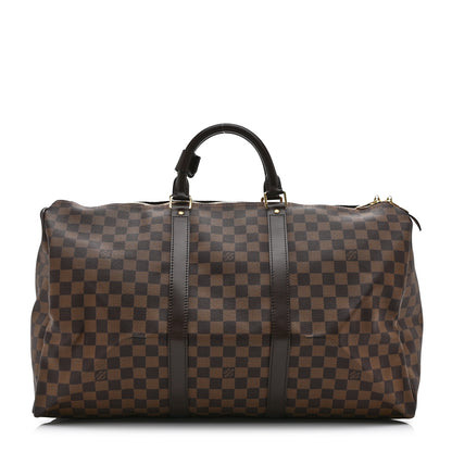 Louis Vuitton Damier Ebene Keepall 50 1 of 9