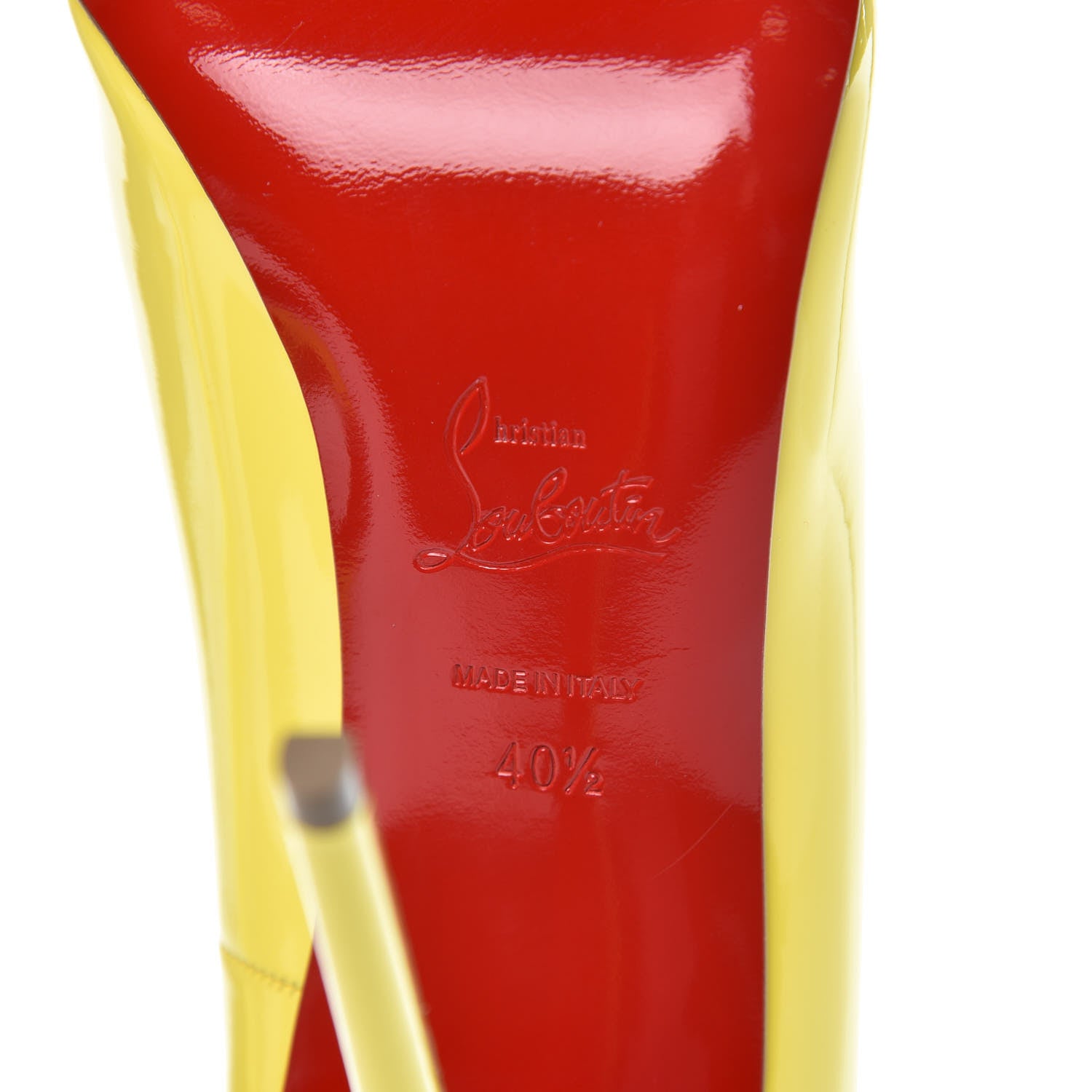 Christian Louboutin Patent So Kate 120 Pumps 40.5 Sun 6 of 11