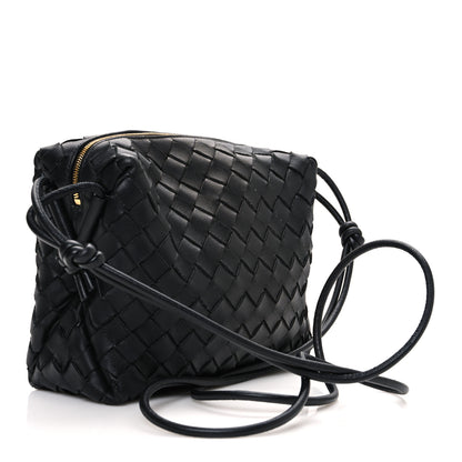 Bottega Veneta Nappa Intrecciato Small Loop Camera Bag Black 3 of 9