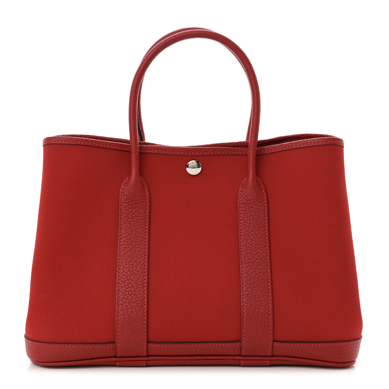 Hermes Negonda Garden Party 30 MM Rouge Casaque 1 of 12