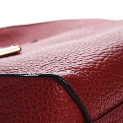 Burberry Heritage Grain Medium Woodbury Tote Military Red 11 of 12