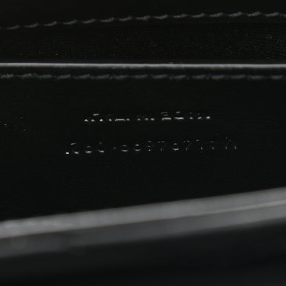 Saint Laurent Calfskin Y Quilted Monogram Small Loulou Chain Satchel Black 8 of 10
