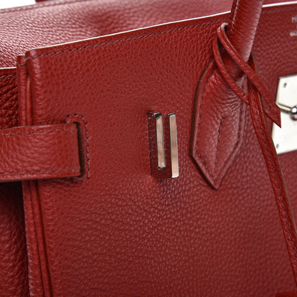 Hermes Togo Birkin 30 Rouge Garance 18 of 39