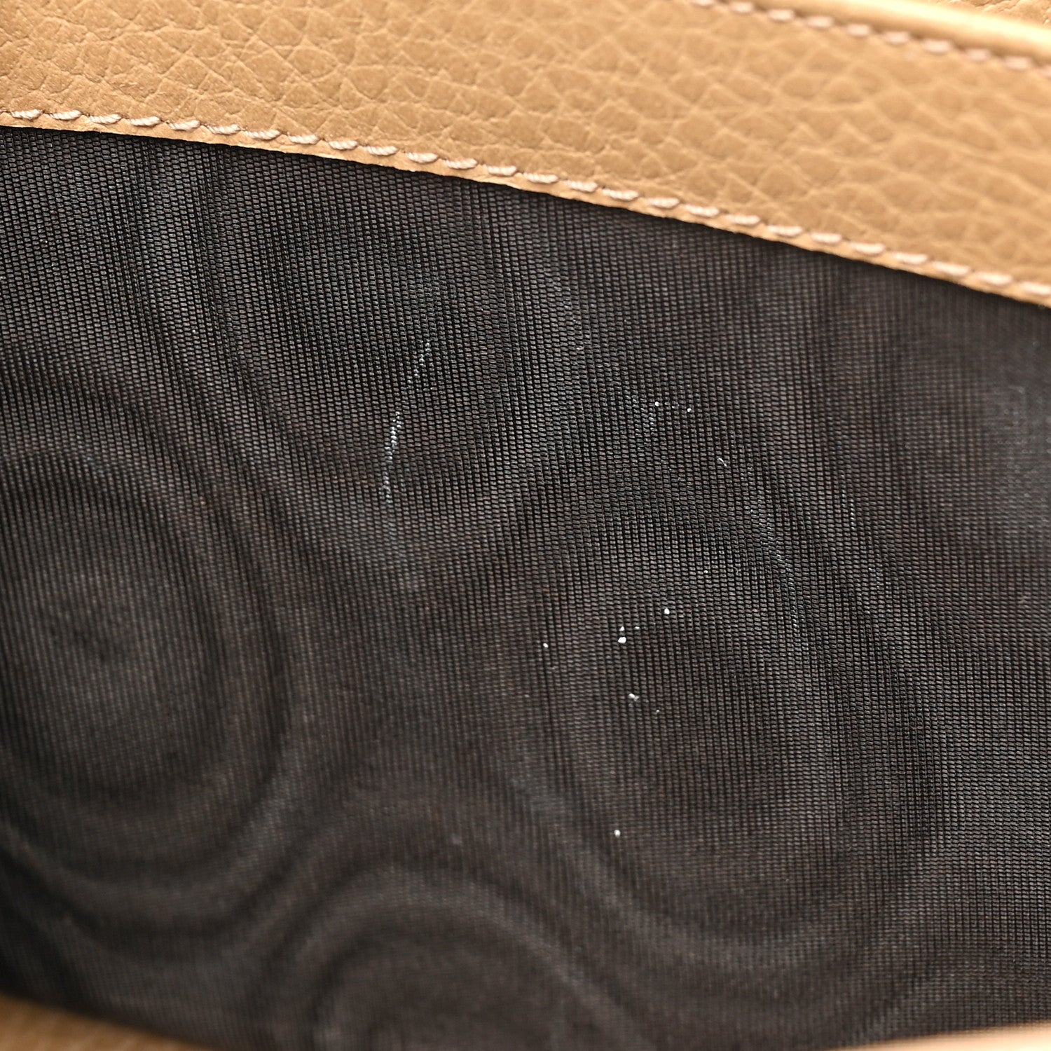 Gucci Dollar Calfskin Crystal Mini Dionysus Chain Wallet Natural Tan Black Diamond 17 of 17