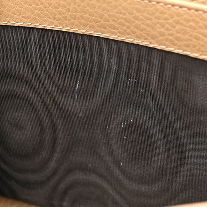 Gucci Dollar Calfskin Crystal Mini Dionysus Chain Wallet Natural Tan Black Diamond 17 of 17