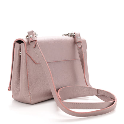 Louis Vuitton Soft Calfskin Eyelet Lockme II Chain Bag BB Rose Gold 3 of 10