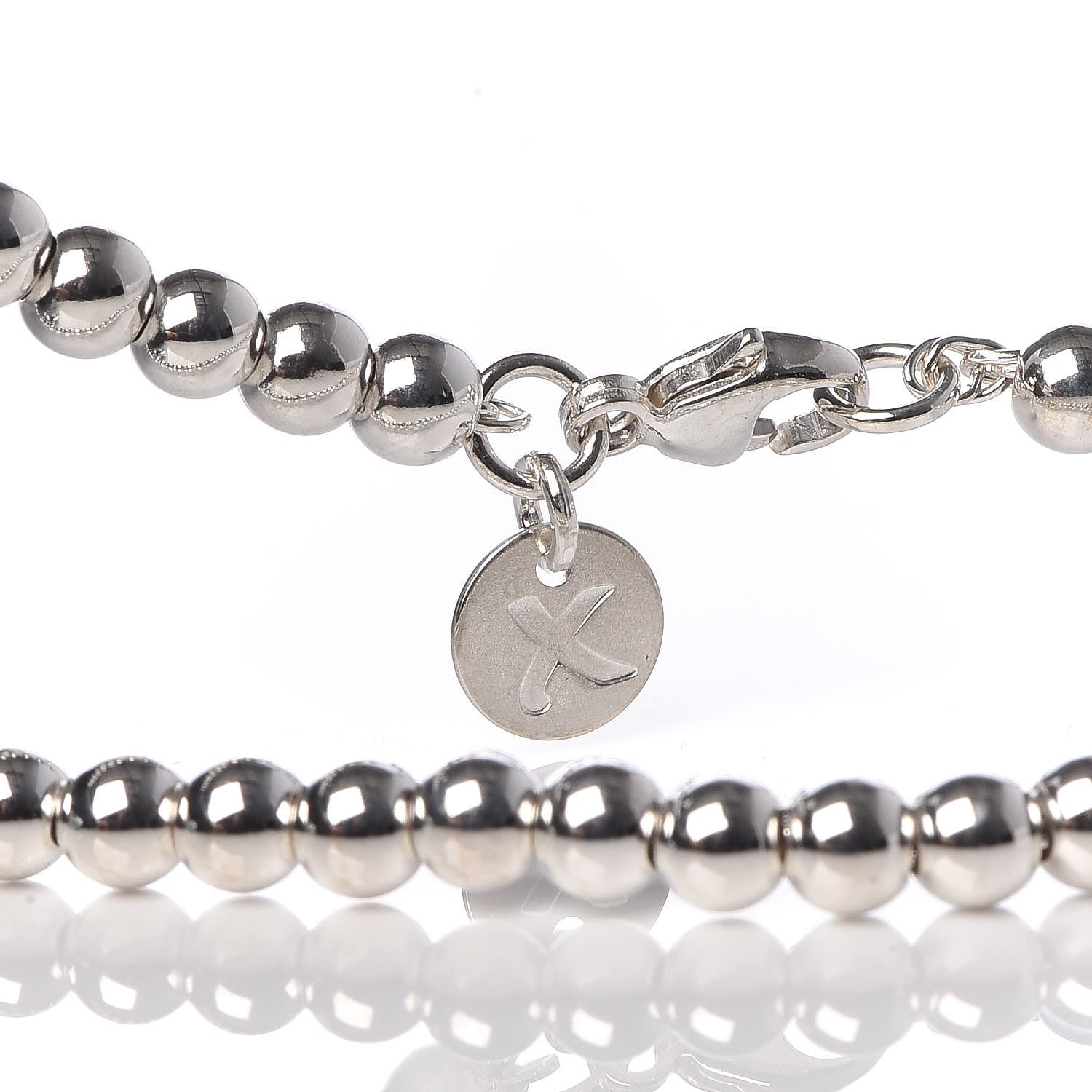 Tiffany Sterling Silver Blue Topaz Paloma's Sugar Stacks Beaded Bracelet 4 of 5