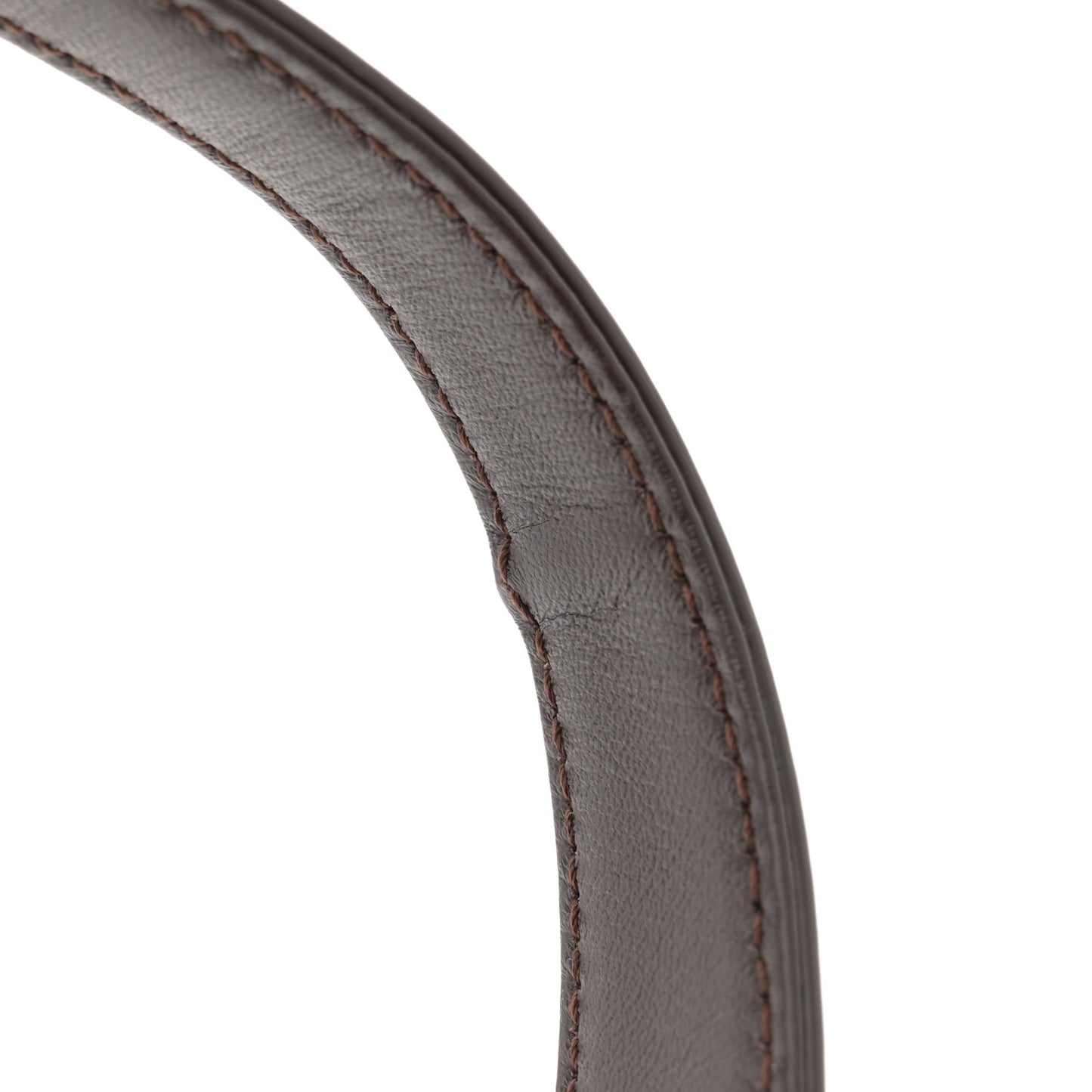 Patent Calfskin Le 5 A 7 Mini Hobo Spicy Chocolate