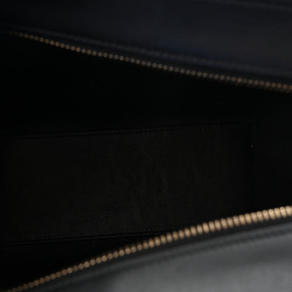 Celine Smooth Calfskin Nano Luggage Black 5 of 11