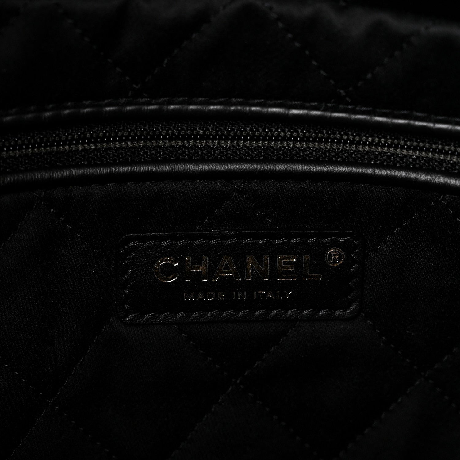 Chanel Shiny Calfskin Quilted Small Chanel 22 Black 7 of 12