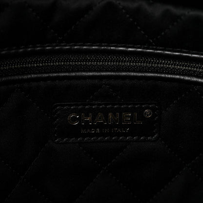 Chanel Shiny Calfskin Quilted Small Chanel 22 Black 7 of 12