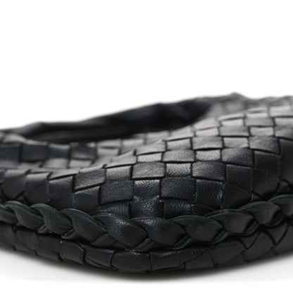 Bottega Veneta Nappa Intrecciato Pleated Mini Veneta Hobo Black 10 of 12