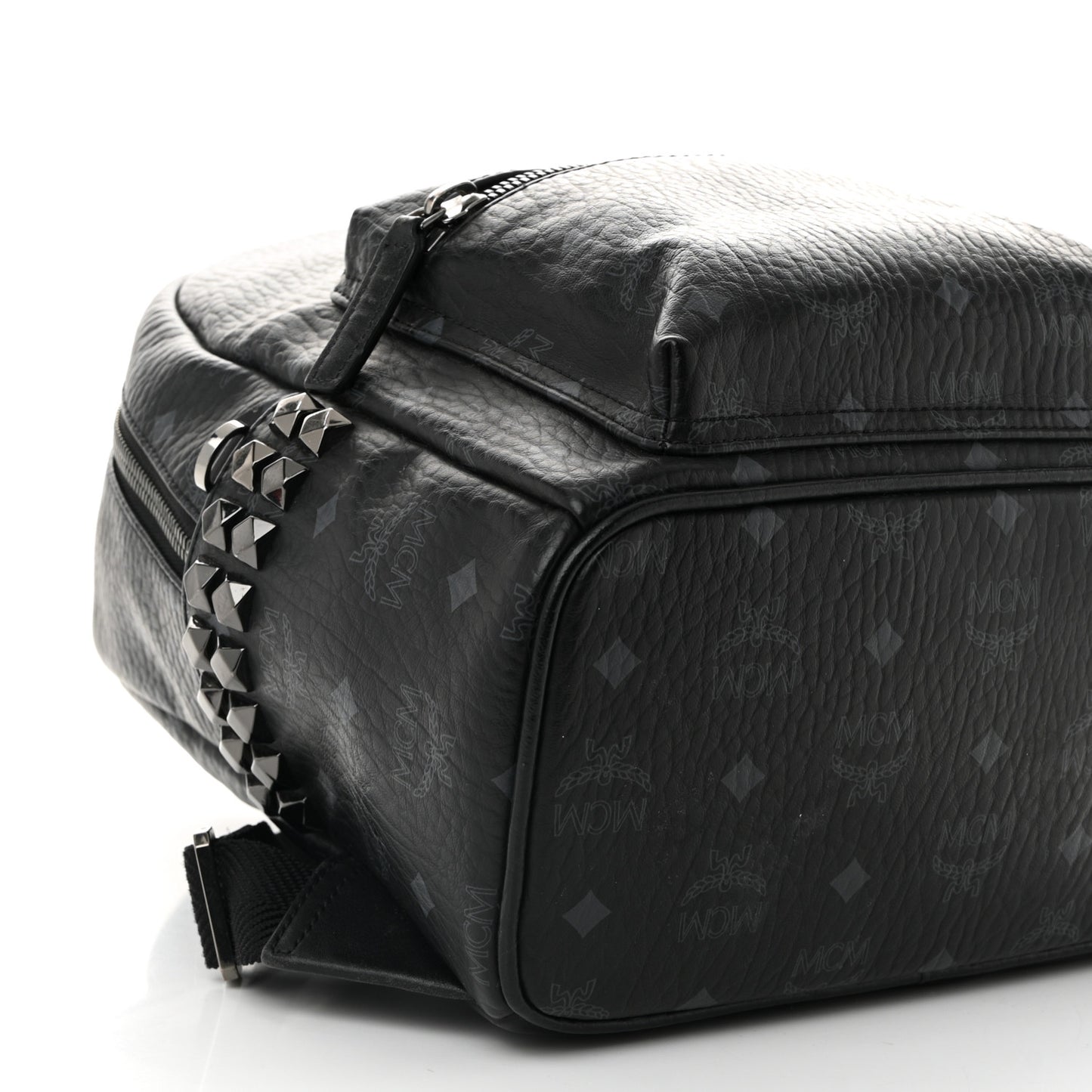 Visetos Small Side Stud Stark Backpack Black