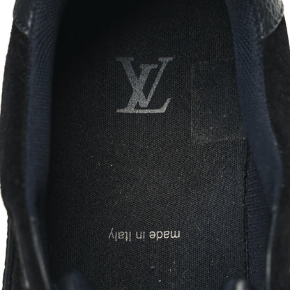 Louis Vuitton Monogram Eclipse LV Trainer Sneaker 10 Black 8 of 8