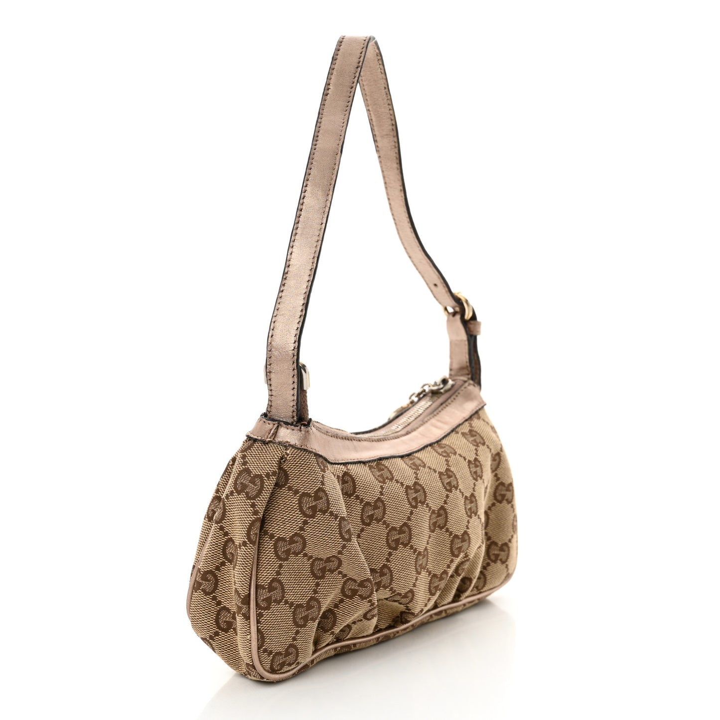 Monogram Heart GG Charm Pochette Bronze