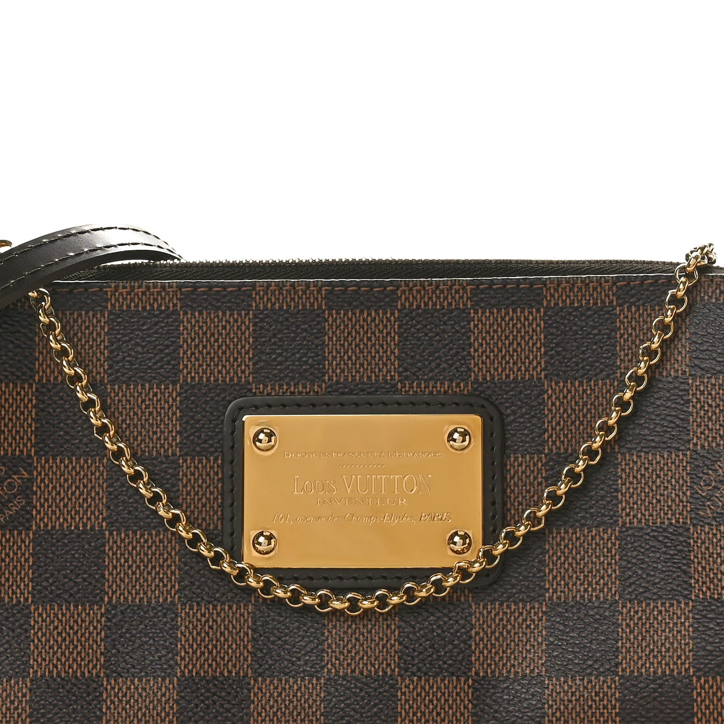 Damier Ebene Eva Clutch
