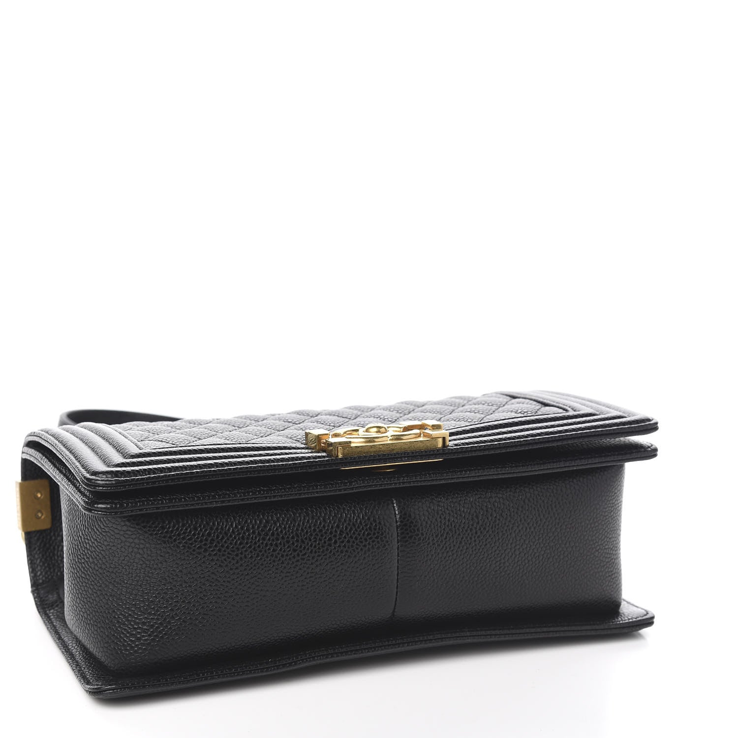 Chanel Caviar Quilted Medium Boy Flap Black 3 of 9